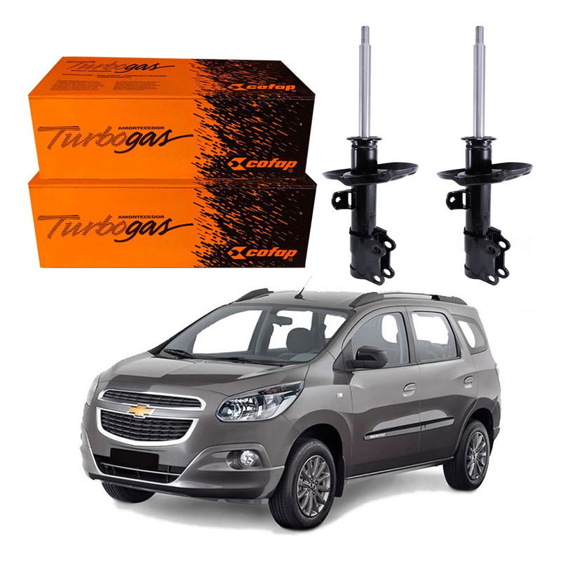 Par Amortecedor Dianteiro Spin 1.8 2012 A 2016 - Spare Parts and Accessories for Vehicles