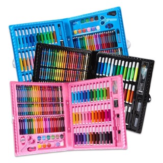 Maleta De Pintura Infantil Estojo 150 Peças Para Colorir em Oferta na Shopee