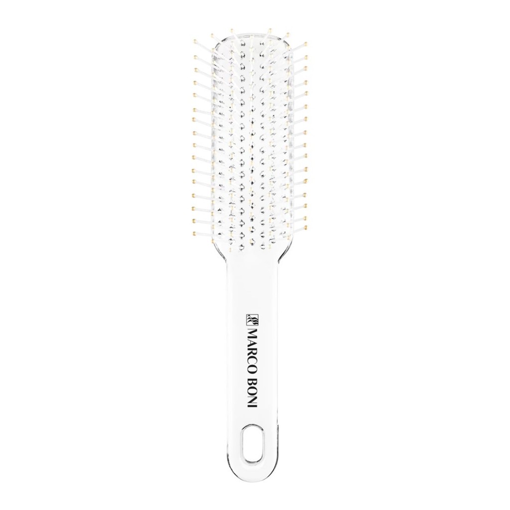 Escova De Cabelo Mini Retangular Coleção Diamond Marco Boni