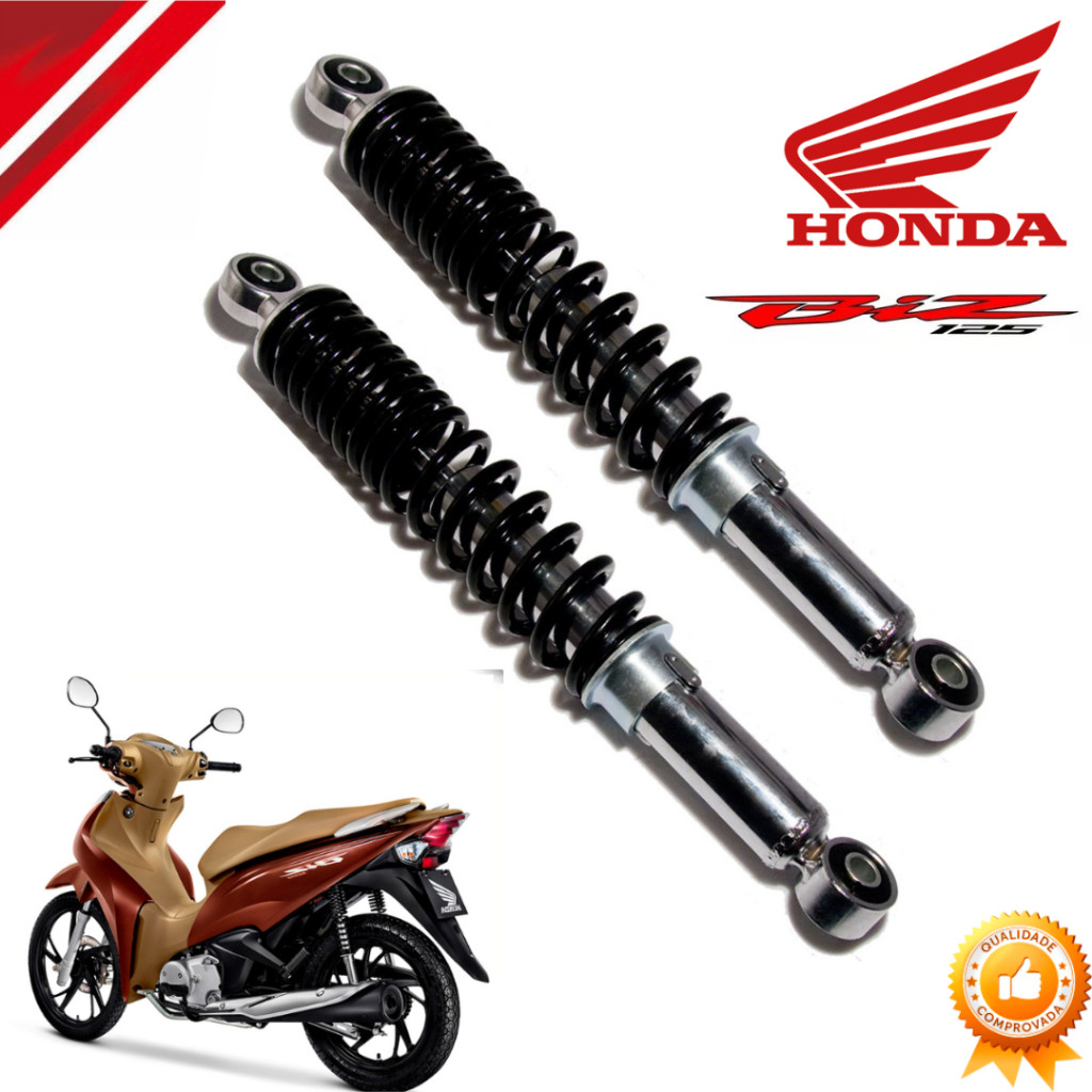 Par Amortecedor Biz 125 Biz 100 Biz 110i Pop 100 - 110 Jet 50 Jet 125i Padrão Original em Oferta na Shopee