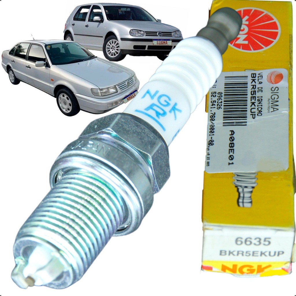 Vela De Ignição Golf 2.8 24v Vr6 2001 Passat 2.8 Vr6 1996
