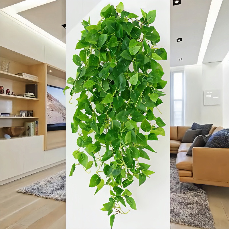 95CM Folhagem Altificial Hera Verde Planta Artificial Trepadeira Decoração - Diversos Modelos
