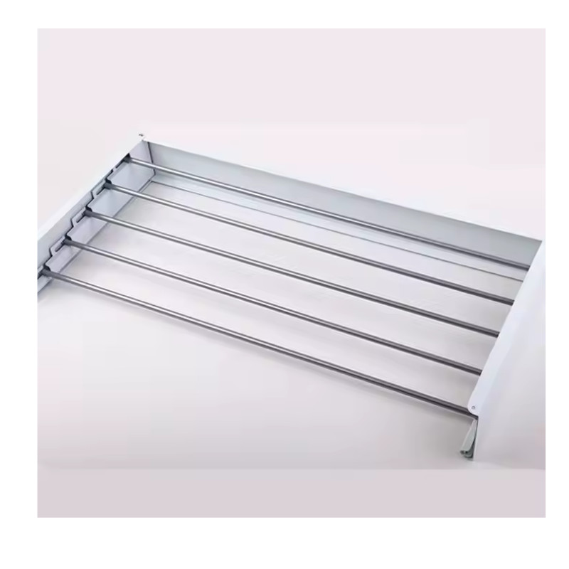 Varal Magico Parede Dobrável 100 Cm E 80 Cm 5 Varetas De Parede Retrátil Lavanderia Casa Pratico em Oferta na Shopee