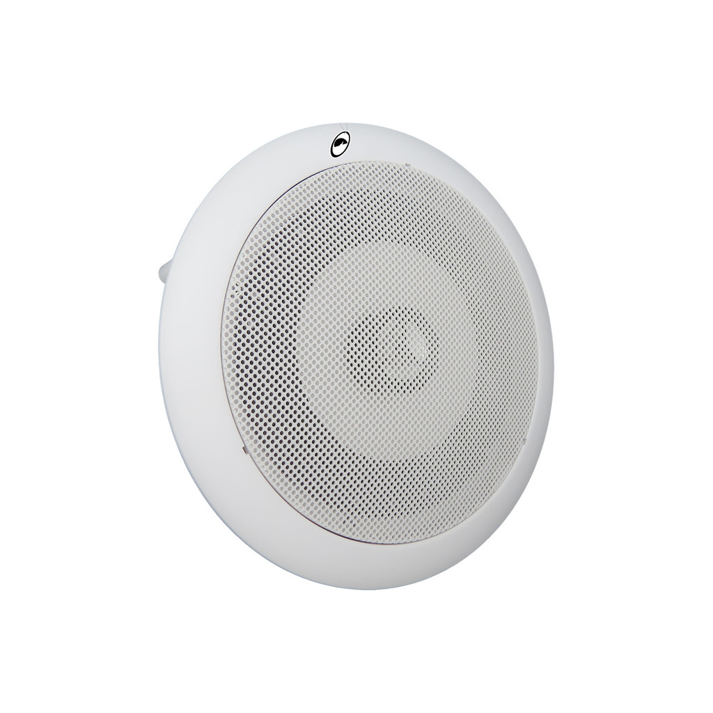Arandela de Teto Plastico Redonda Fiamon com Alto Falante 6" 50W RMS 8 Ohms