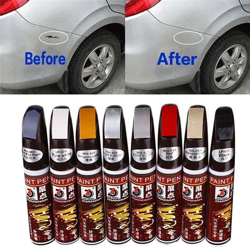 [Estoque pronto] Caneta para repintura de carro Caneta para reparo de arranhões de pintura de carro Caneta para retoque