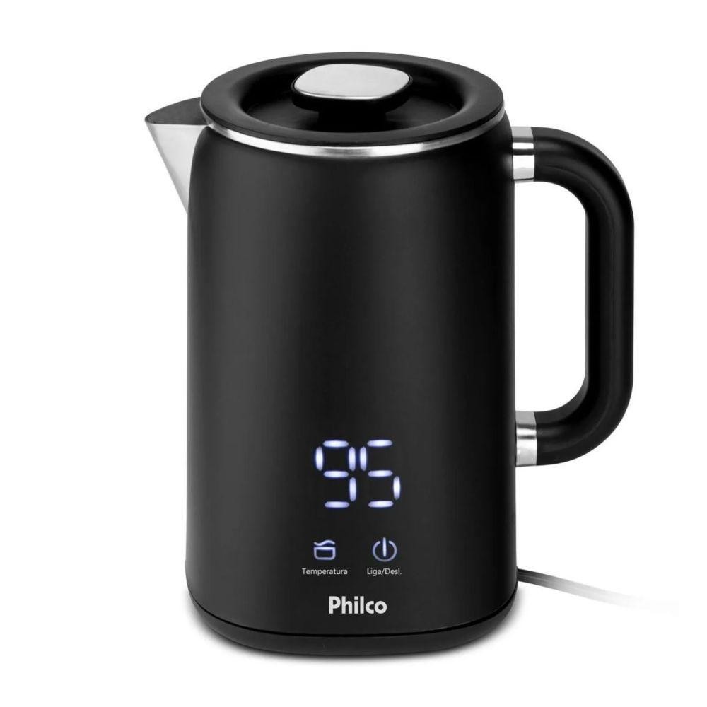 Chaleira Elétrica Philco PCH18B 1,8 Litros Painel Digital em Oferta na Shopee