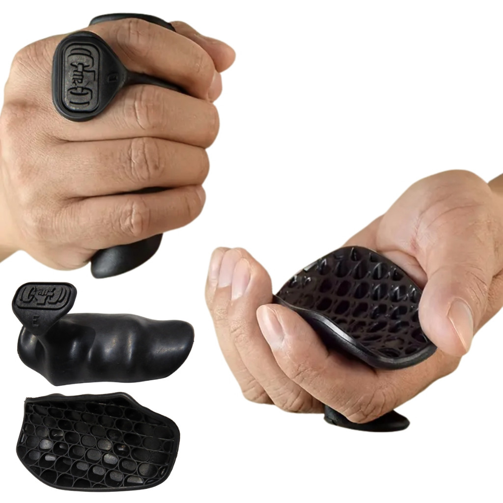 Grip Anatômico Luva de Academia Musculação Crossfit Munhequeira Fit Treino Luva Fitness