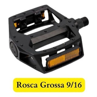 Par Pedal Alumínio Plataforma GTA Bike Rosca Grossa 9/16 Esfera em Oferta na Shopee
