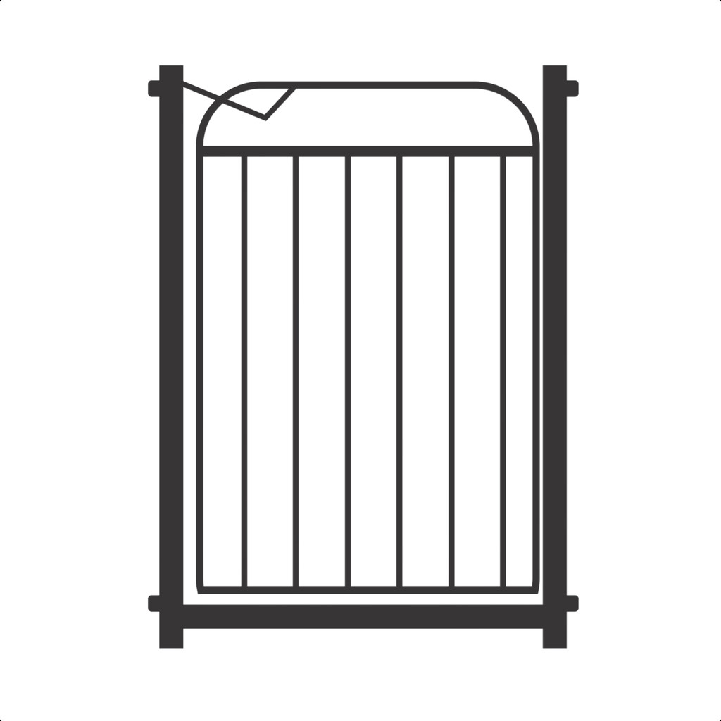 Portão Para Pet Grade De Proteção 69 A 82 cm Preto