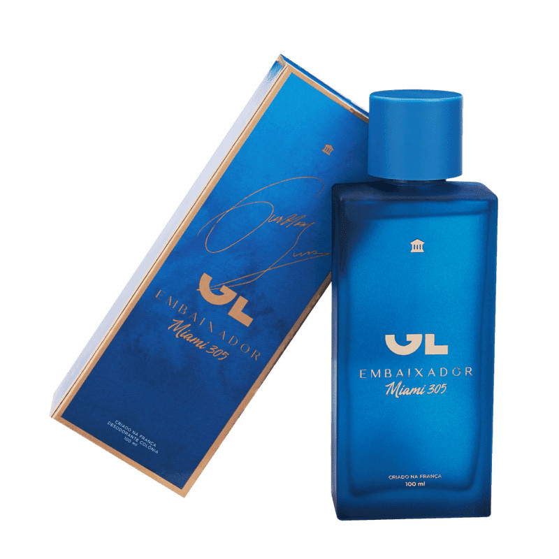 GL Embaixador Miami 305 Gusttavo Lima Deo Colônia 100ml