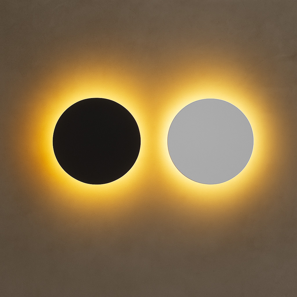 Arandela LED Eclipse 3W / 6W / 12W | IP65 | Bivolt | 230lm | Iluminação Externa e Interna