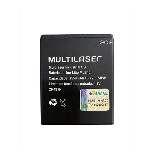 Flex Carga Bateira Multilaser Mlb45 Ms45s P9042 Original