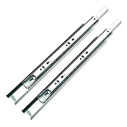 Par Corrediça Telescópica 30cm Corrediça Telescópica Trilho S-42 Para Gaveta