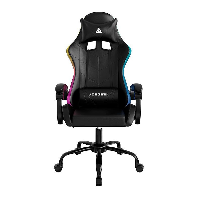 Cadeira Gamer Acegeek Knight-V2, RGB, Preto, AG-KNIGHT-V2-BK - Home & Living