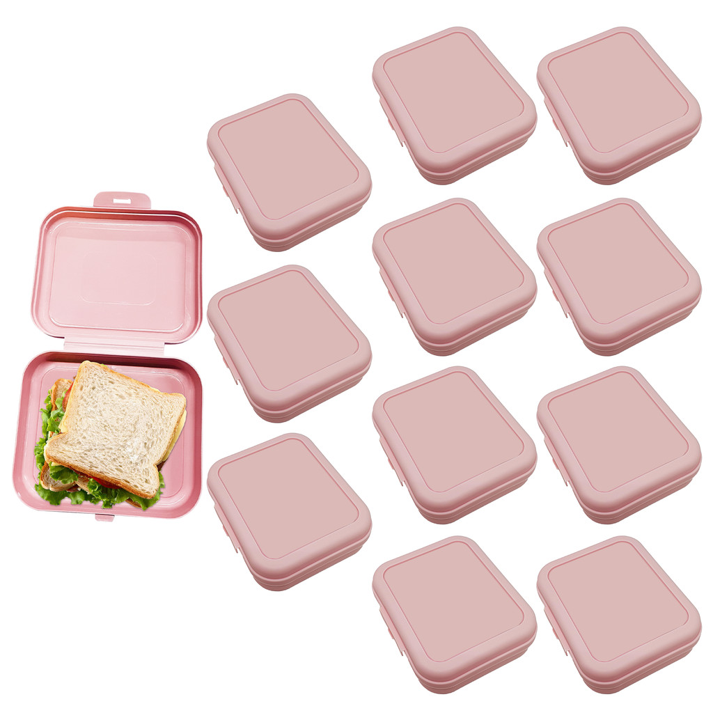 Porta Sanduíche 12pçs Sanduicheira Organizadora Para Lanche