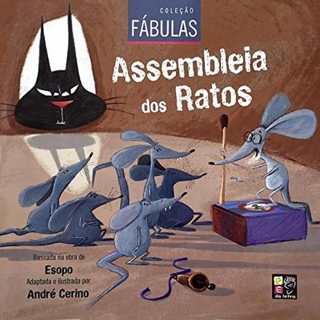 Assembleia dos Ratos | Fábulas Infantis | Livro Ilustrado