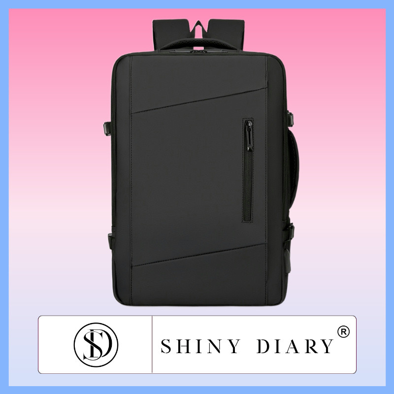 Mochila impermeável masculina e feminina de grande capacidade adequada para Notebooks de 15 polegadas