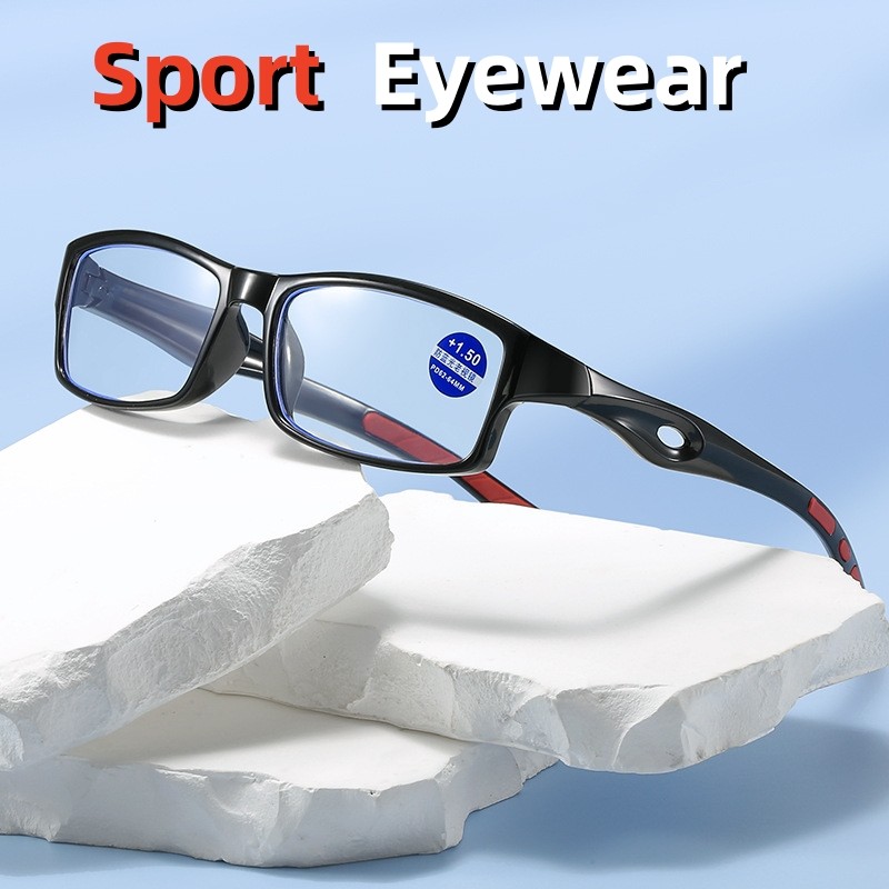 Óculos Anti-Reflexo Laranja De Bloqueio De Luz Azul Unissex Moda Esportes Transparentes