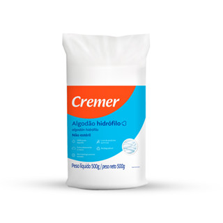 Algodão Hidrófilo 500g Cremer em Oferta na Shopee