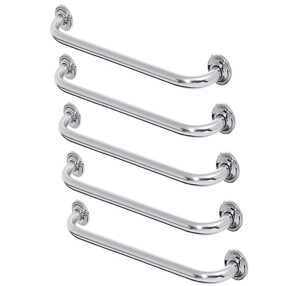 Alça De Apoio 60cm Barra Segurança Kit 5 Uni Cadeirante Idosos Crianças - Home & Living