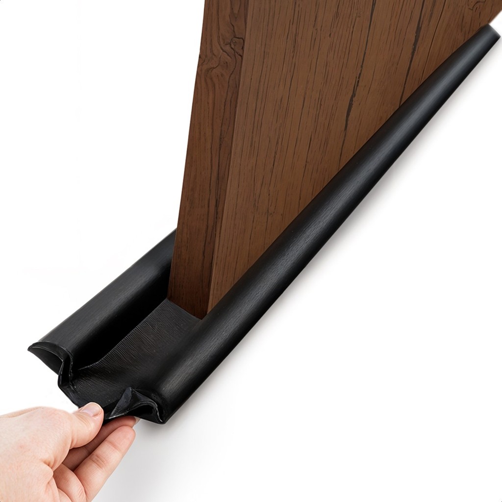 Veda Porta Protetor 80 cm Contra Insetos Poeira Vento Impermeável Proteção Vedação Cobrinha Rolinho