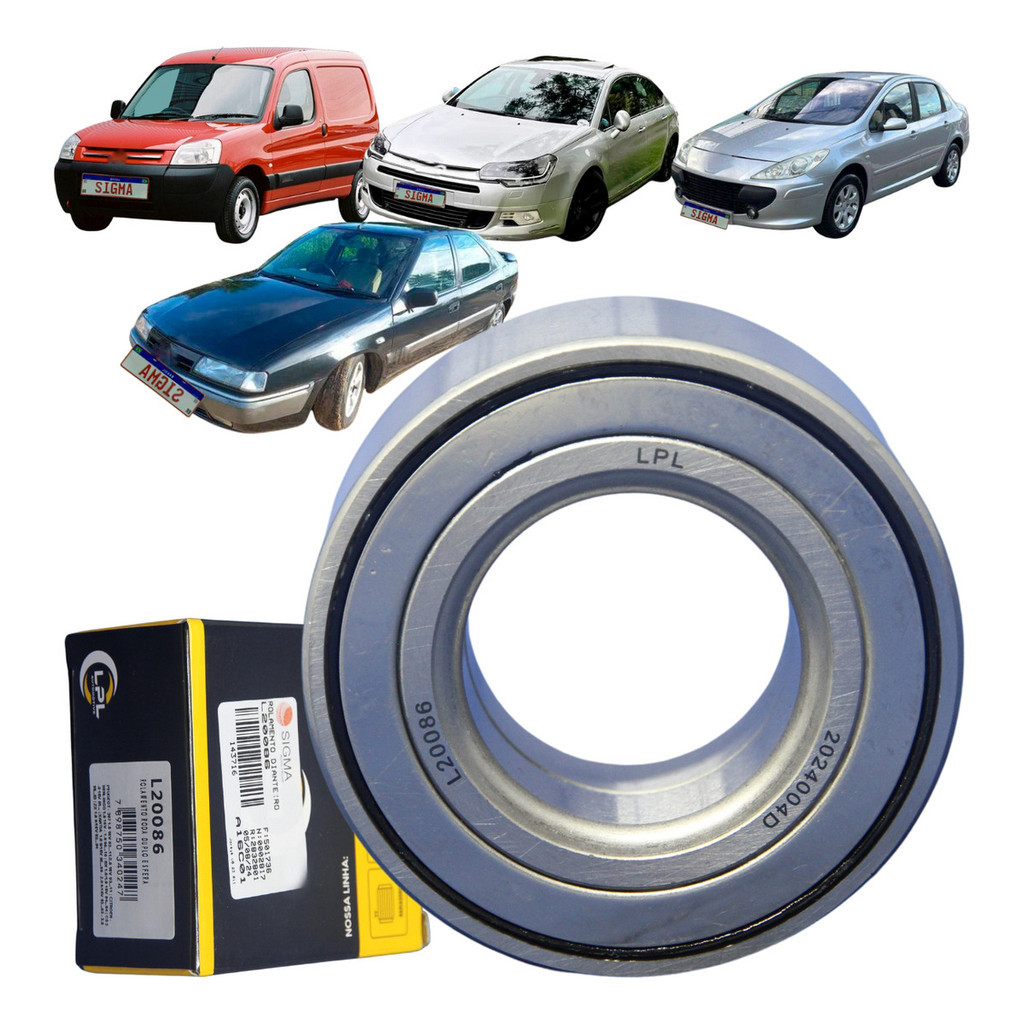 Rolamento Roda Dianteira Berlingo C5 Xantia Pgt 307 L20086
