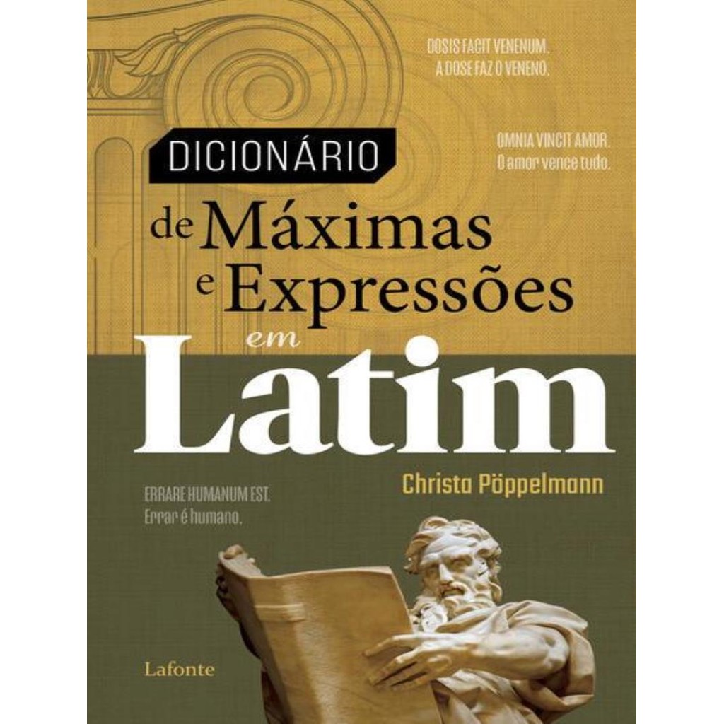 Livro - Dicionario De Maximas E Expressoes Em Latim