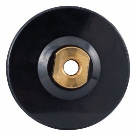 Kit com 10 Suportes velcro Elite 125 mm para discos de lixas com velcro – Flexível para Lixadeira