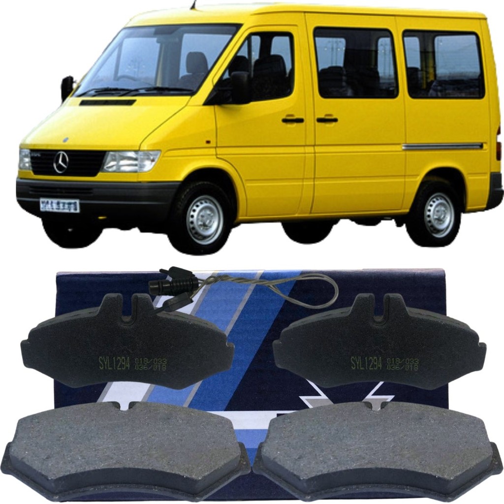 Pastilha De Freio Traseiro Syl Sprinter 310d 2.5 1996 A 2001