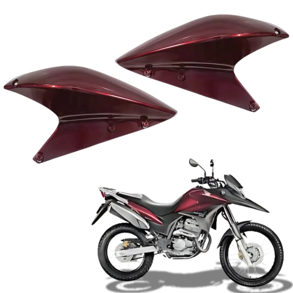 Carenagem Aba Aleta Superior Tanque Honda Xre 300 Vermelho Cardeal 2011