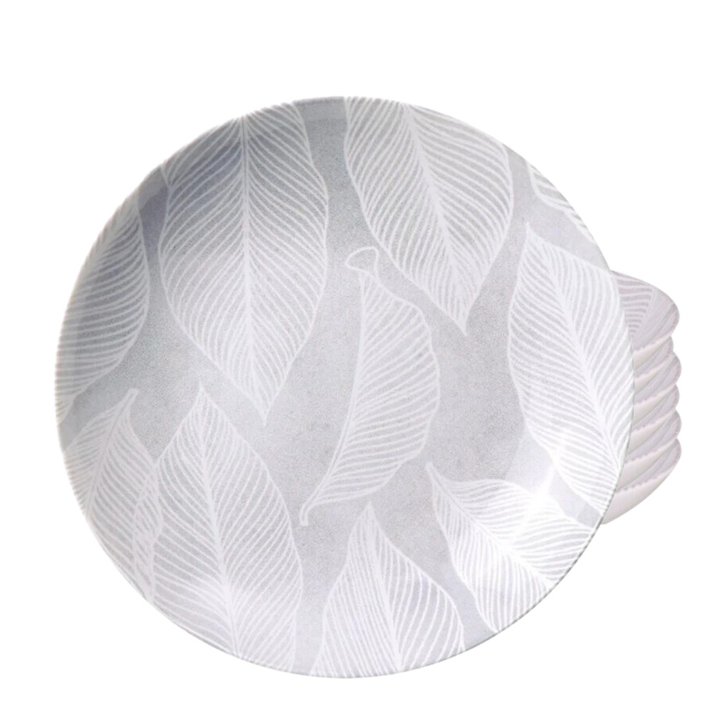 Jogo Kit 6 Pratos Fundo 21cm Porcelana Tramontina Arbo Sopa em Oferta na Shopee