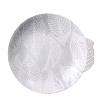 Jogo Kit 6 Pratos Fundo 21cm Porcelana Tramontina Arbo Sopa em Oferta na Shopee