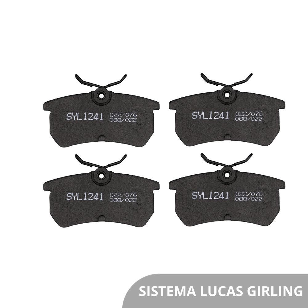 Pastilha Freio Traseiro Focus 2000 a 2021 Syl 1241