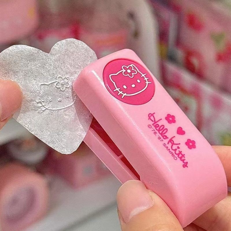 2025 Sanrio Cartoon Gravação Carimbo Animal embosser Selo , Presente De Casamento , Relevo Portátil Aniversário