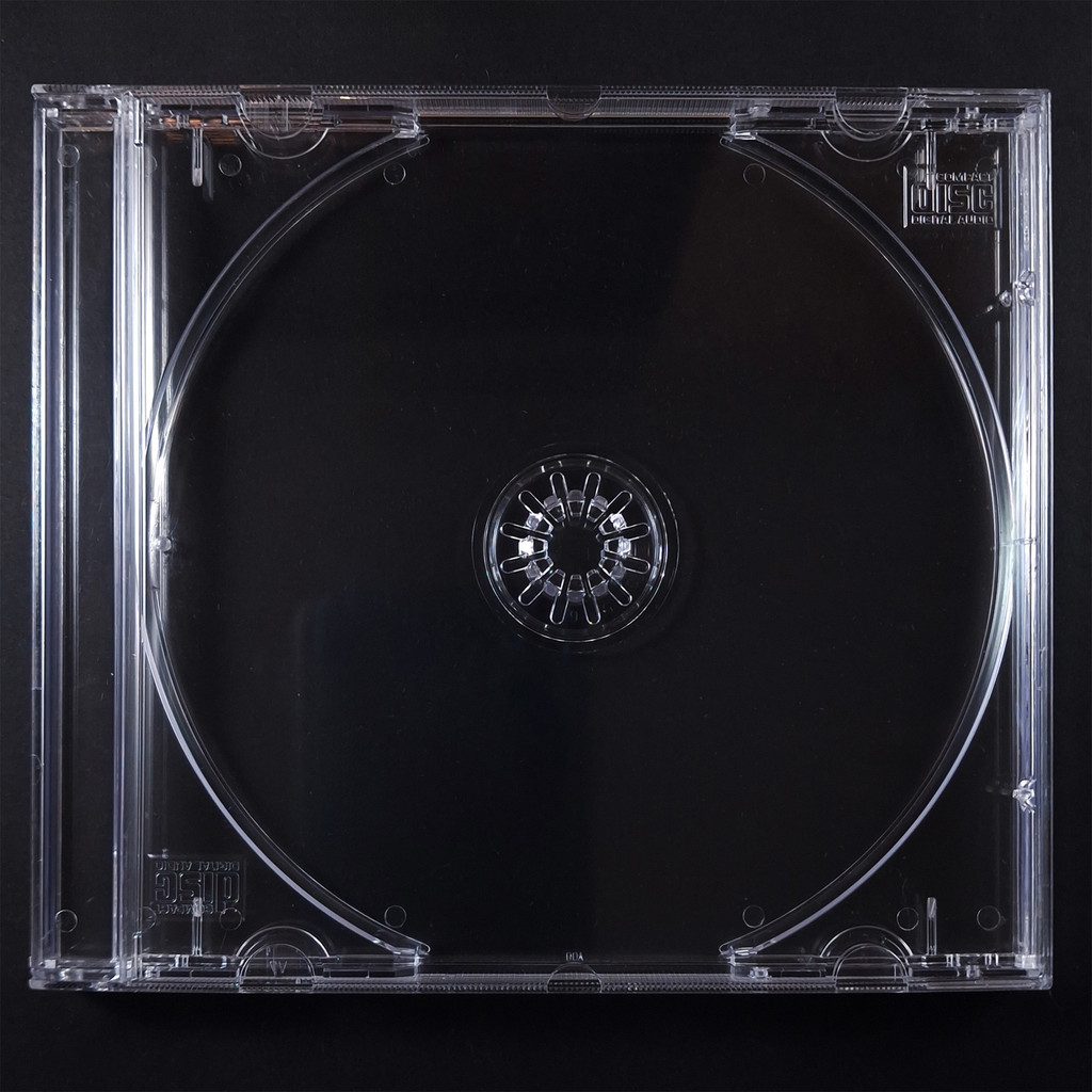 Caixa Acrílica CD Cristal Estojo Box Grossa JewelCase