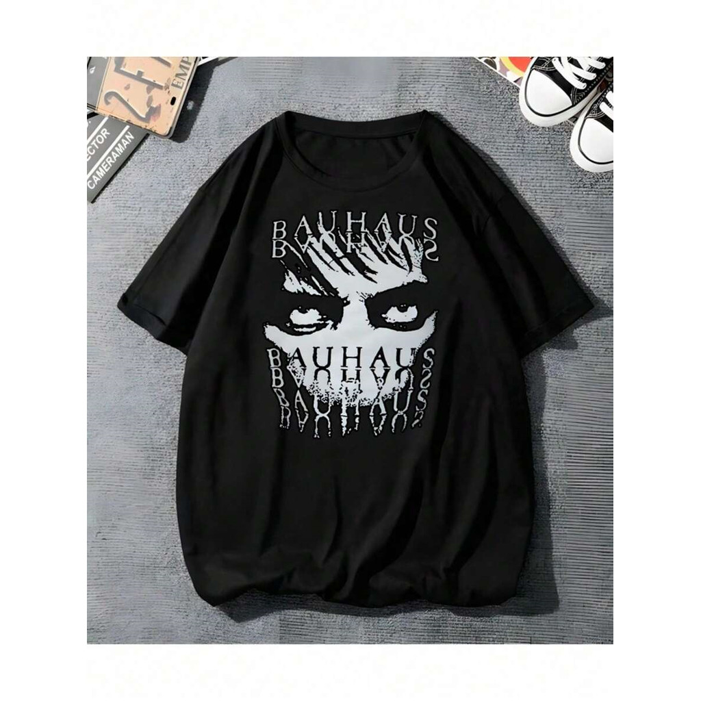 Camiseta Banda Rock Metal Nu Metal Heavy Metal Black Metal Gotico Emo Tudo Dark Bauhaus Streetwear