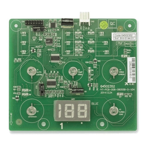Placa Interface Electrolux Df80 Df80x Dwx51 64502352 Orig