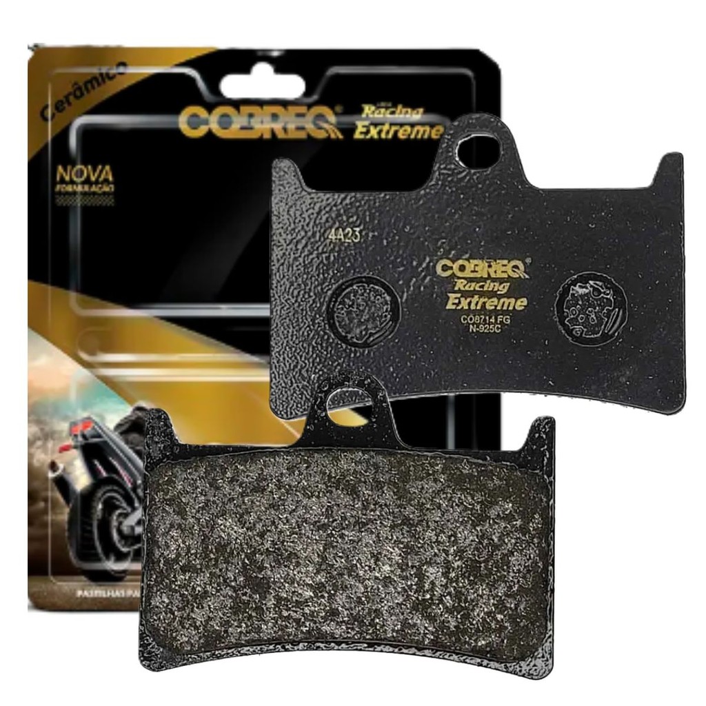 Pastilha de Freio Dianteira Mt 01 / Mt 07 / Mt 09 850 / Yzf 600 R6 Cobreq (Cerâmica) em Oferta na Shopee