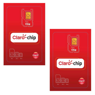 Kit 2 Chip Claro para Celular Triplo Corte 5g 2 Unidades em Oferta na Shopee