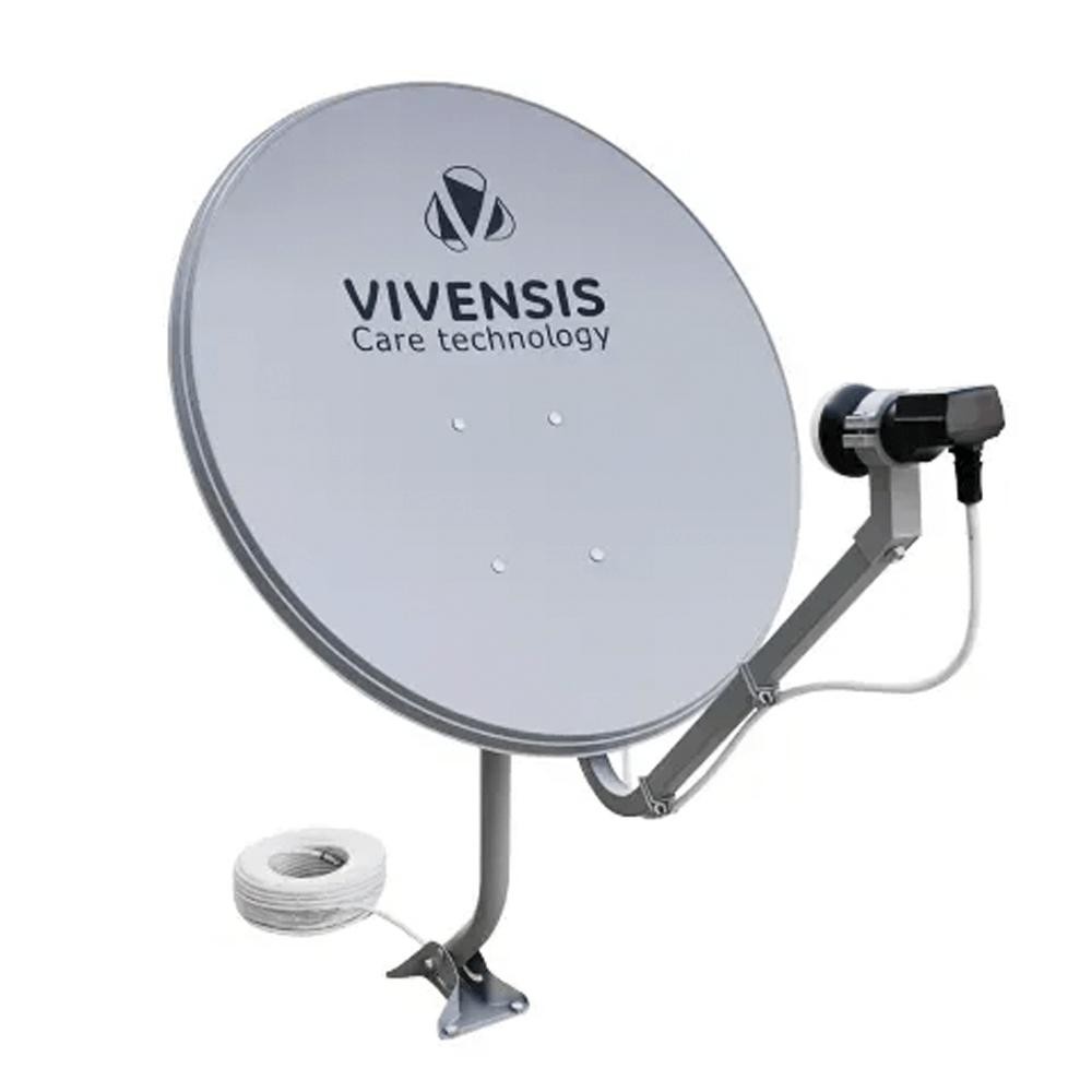 Antena Parabólica Digital Vivensis Banda Ku 60cm - 187 em Oferta na Shopee