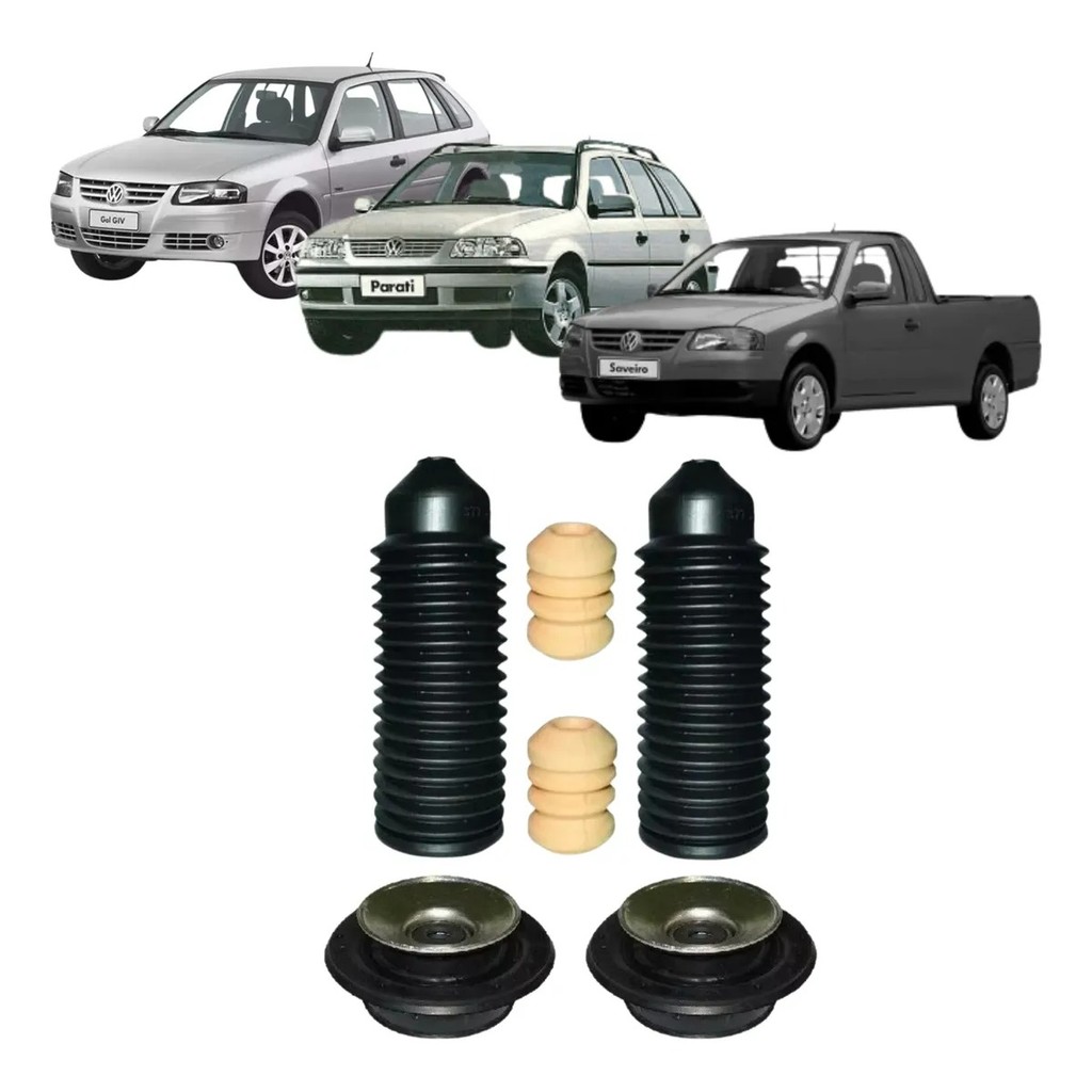 Kit Amortecedor Dianteiro Completo Gol Parati Saveiro G3 G4