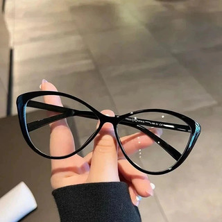 Óculos Femininos Exclusivos , Nova Moda Retrô , Gradientes zero cat