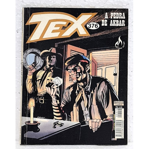 Hq Gibi Tex N° 376 - A Pedra De Akbar  -  Ed. Mythos  - 2001 - Faroeste / Velho Oeste