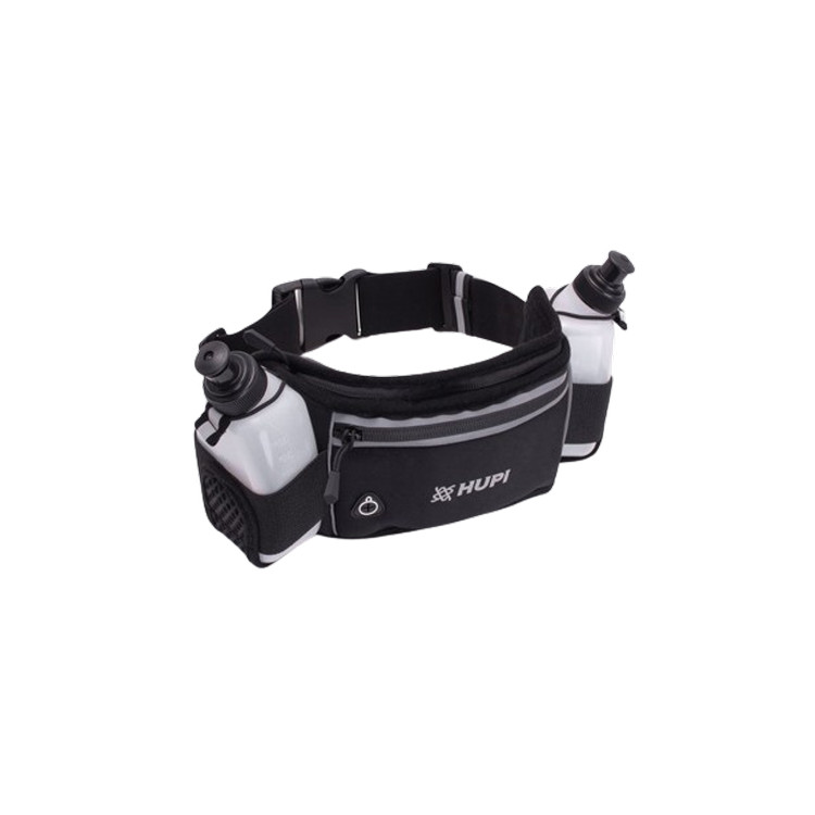 Cinto De Hidratação HUPI Running com 2 Garrafas e Pochete