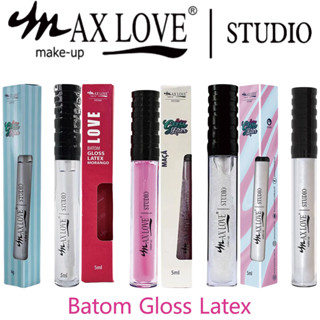 Gloss Labial Max Love Translúcido – Cores 07, 13, 14, 19 – Unitário ou Kit com 2, 3 ou 4 Unidades em Oferta na Shopee