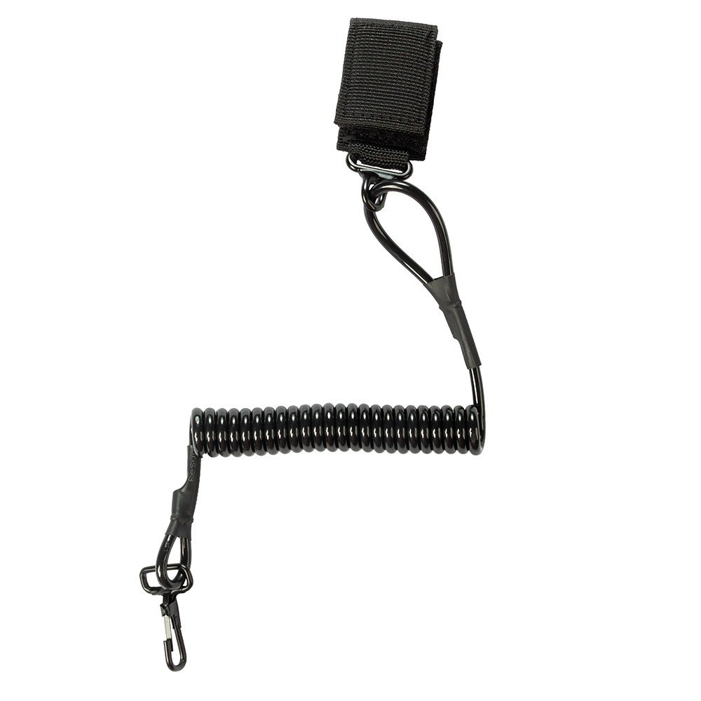 Fiel Tático Retrátil Espiral Militar Para Pistola Policia Airsoft Paintball Agente