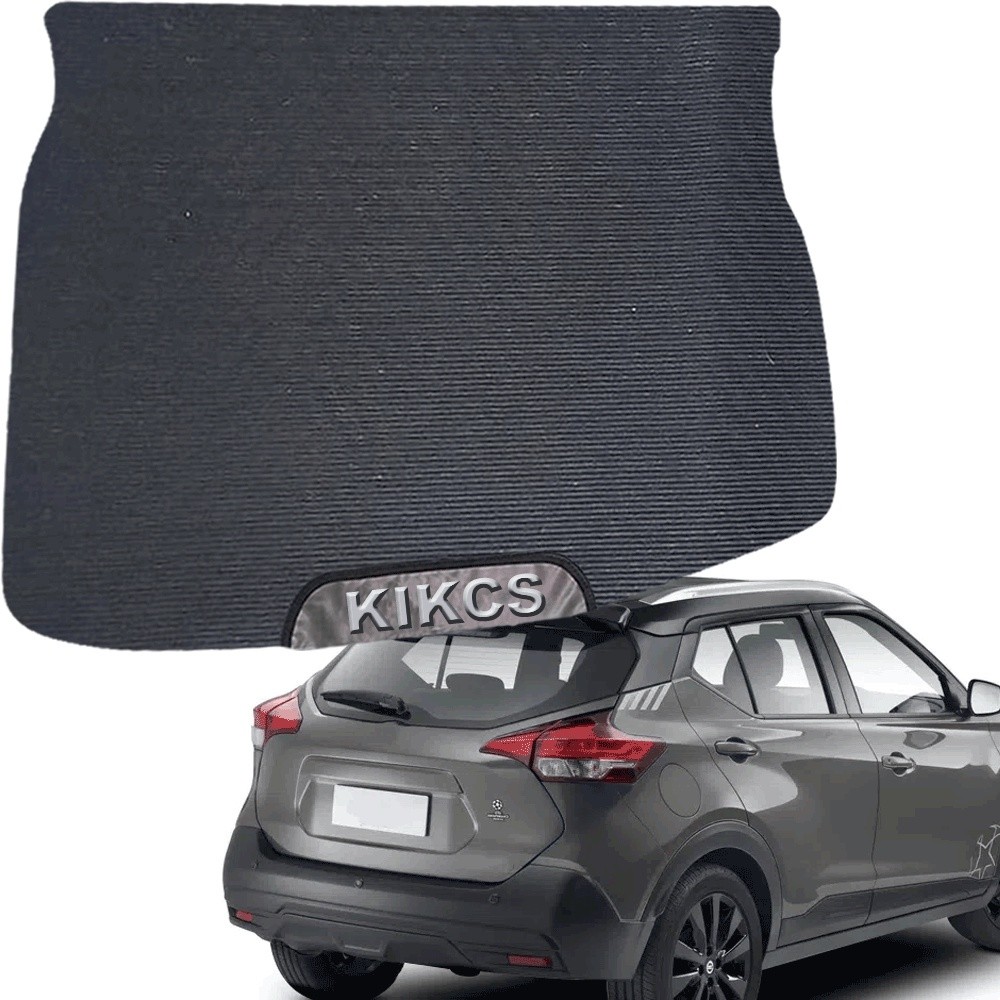 TAPETE EMBORRACHADO PARA PORTA MALA MALAS ESPECIFICO DO CARRO NISSAN KICKS 2016 A 2022