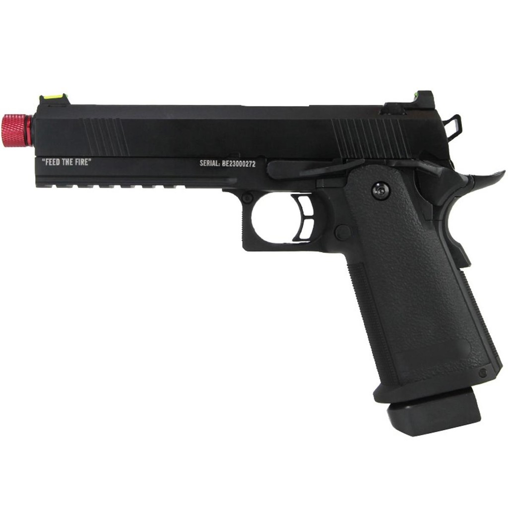 Pistola Airsoft GBB HI CAPA 5.1 Black Evil - TAG em Oferta na Shopee