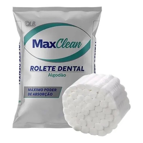 KIT 3 - ALGODÃO EM ROLETE DENTAL MAXCLEAN PCT COM 100 em Oferta na Shopee