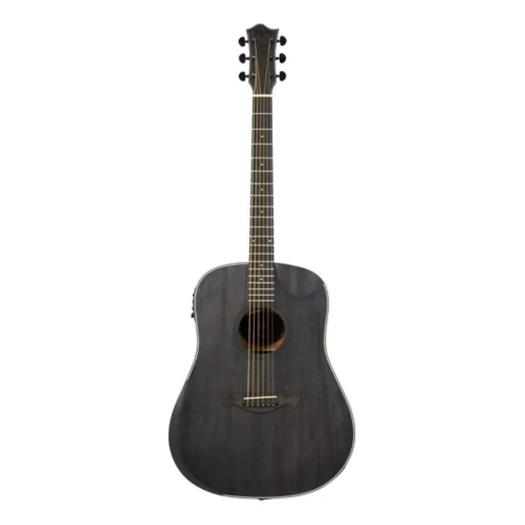 Violão Tagima Folk Half Cutaway Eq Aço Okoume Op Tbw-300 Bk